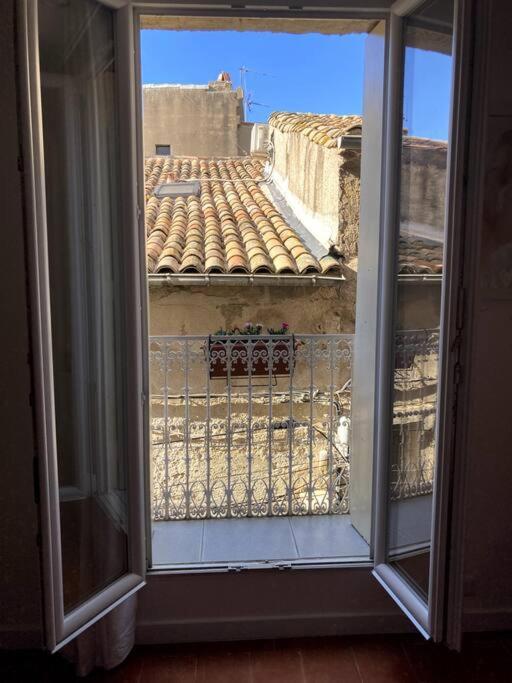 Ferienwohnung Charmant Studio Centre Historique Pézenas Exterior foto